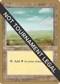 Plains (C) - 1996 Shawn "Hammer" Regnier (4ED) [World Championship Decks]