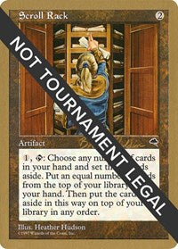 Scroll Rack - 1998 Brian Selden (TMP) [World Championship Decks]