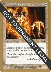 Seal of Cleansing - 2000 Tom van de Logt (NMS) (SB) [World Championship Decks]