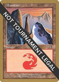 Mountain (337) - 2001 Tom van de Logt (7ED) [World Championship Decks]