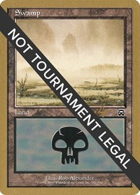 Swamp (341) - 2001 Tom van de Logt (MMQ) [World Championship Decks]