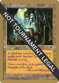 Ancient Tomb - 1999 Kai Budde (TMP) [World Championship Decks]