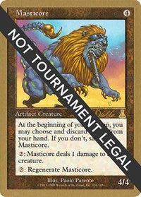 Masticore - 1999 Kai Budde (UDS) [World Championship Decks]