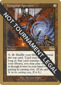 Temporal Aperture - 1999 Kai Budde (USG) [World Championship Decks]