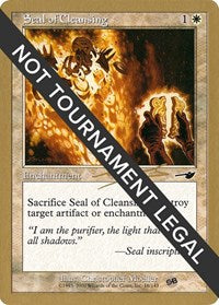 Seal of Cleansing - 2000 Nicolas Labarre (NMS) (SB) [World Championship Decks]