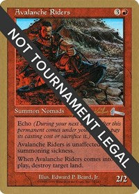 Avalanche Riders - 2000 Janosch Kuhn (ULG) [World Championship Decks]