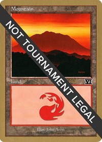 Mountain (343) - 2000 Janosch Kuhn (6ED) [World Championship Decks]