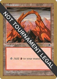 Mountain (Joined) - 1998 Ben Rubin (TMP) [World Championship Decks]