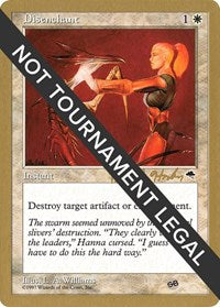 Disenchant - 1998 Brian Hacker (TMP) (SB) [World Championship Decks]