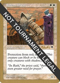 Soltari Priest - 1998 Brian Hacker (TMP) [World Championship Decks]