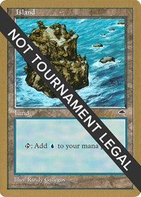 Island (Rocky Path) - 1998 Randy Buehler (TMP) [World Championship Decks]