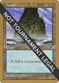 Island (Spire) - 1998 Randy Buehler (TMP) [World Championship Decks]