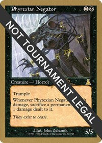 Phyrexian Negator - 1999 Jakub Slemr (UDS) [World Championship Decks]