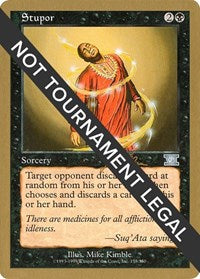 Stupor - 1999 Jakub Slemr (6ED) [World Championship Decks]