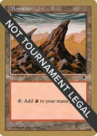 Mountain (Right) - 1999 Mark Le Pine (TMP) [World Championship Decks]