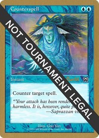 Counterspell - 2001 Alex Borteh (MMQ) [World Championship Decks]