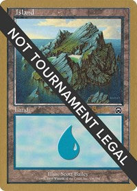 Island (336) - 2001 Alex Borteh (MMQ) [World Championship Decks]