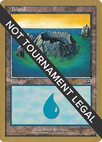 Island (335) - 2001 Alex Borteh (MMQ) [World Championship Decks]