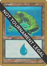 Island (338) - 2001 Alex Borteh (INV) [World Championship Decks]