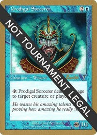 Prodigal Sorcerer - 2001 Alex Borteh (7ED) (SB) [World Championship Decks]