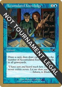 Accumulated Knowledge - 2001 Antoine Ruel (NMS) [World Championship Decks]