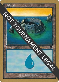 Island (335) - 2001 Antoine Ruel (MMQ) [World Championship Decks]