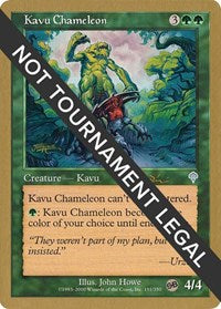 Kavu Chameleon - 2001 Jan Tomcani (INV) (SB) [World Championship Decks]