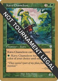 Kavu Chameleon - 2001 Jan Tomcani (INV) [World Championship Decks]