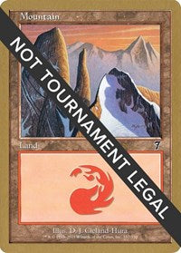 Mountain (337) - 2001 Jan Tomcani (7ED) [World Championship Decks]