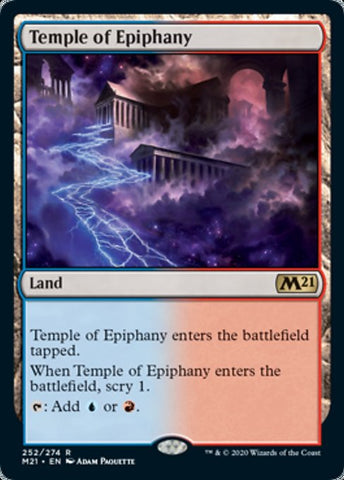 Temple of Epiphany [Core Set 2021]