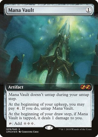 Mana Vault [Ultimate Box Topper]