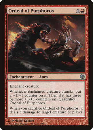 Ordeal of Purphoros [Duel Decks: Heroes vs. Monsters]