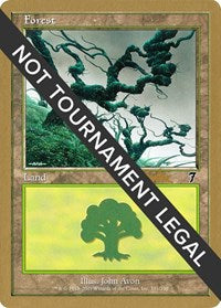 Forest (331) - 2002 Brian Kibler (7ED) [World Championship Decks]