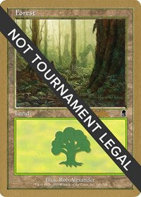 Forest (348) - 2002 Brian Kibler (ODY) [World Championship Decks]