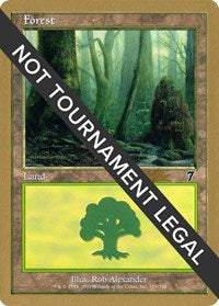 Forest (329) - 2002 Brian Kibler (7ED) [World Championship Decks]