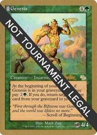 Genesis - 2002 Brian Kibler (JUD) (SB) [World Championship Decks]