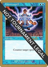 Counterspell - 2002 Carlos Romao (7ED) [World Championship Decks]