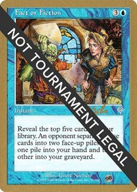 Fact or Fiction - 2002 Carlos Romao (INV) (SB) [World Championship Decks]