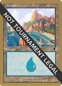 Island (336) - 2002 Carlos Romao (ODY) [World Championship Decks]