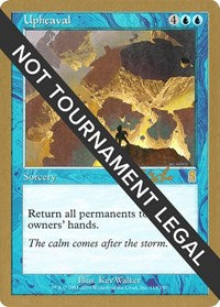 Upheaval - 2002 Carlos Romao (ODY) [World Championship Decks]