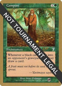 Compost - 2002 Raphael Levy (7ED) (SB) [World Championship Decks]