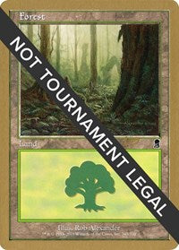 Forest (348) - 2002 Raphael Levy (ODY) [World Championship Decks]