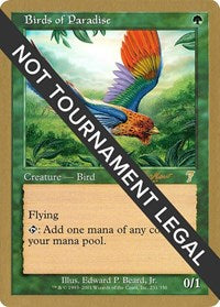 Birds of Paradise - 2002 Sim Han How (7ED) [World Championship Decks]