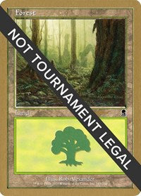 Forest (348) - 2002 Sim Han How (ODY) [World Championship Decks]