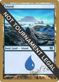 Island (335) - 2003 Daniel Zink (8ED) [World Championship Decks]