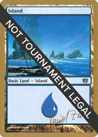 Island (336) - 2003 Daniel Zink (8ED) [World Championship Decks]