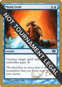 Mana Leak - 2003 Daniel Zink (8ED) [World Championship Decks]