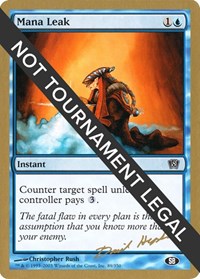 Mana Leak - 2003 Dave Humpherys (8ED) (SB) [World Championship Decks]