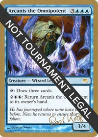 Arcanis the Omnipotent - 2003 Peer Kroger (ONS) [World Championship Decks]