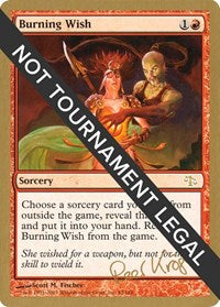 Burning Wish - 2003 Peer Kroger (JUD) [World Championship Decks]